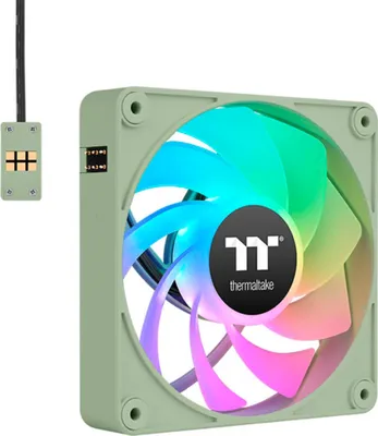 Image de Thermaltake CT140 EX Reverse ARGB Sync PC Cooling Fan hellgruen 3er Pack 140 mm - Gehäuse-Lüfter
