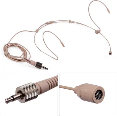 Obrázok produktu pre Mikrofón na hlavu, jednosmerný, vysoko citlivý kondenzátorový headset na výučbu jazykov