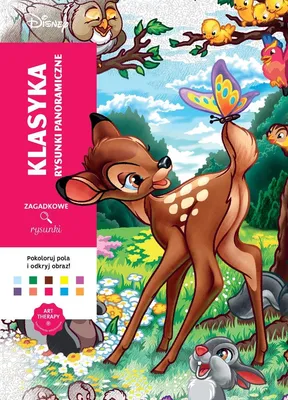 Immagine prodotto di Arteterapia. Libro da colorare antistress. Disney. Classici. Disegni panoramici. Disegni enigmatici