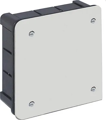 Produktbild von Einbaubox Quadrat 100x100x45mm mit Solera 362 Schrauben