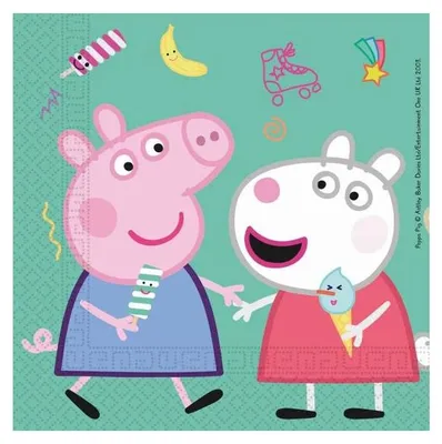 Obrázek produktu pro Procos Peppa Pig, Vícebarevný, Papír, Obrázek, 330 mm, 330 mm, 20 kusů