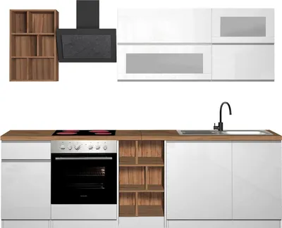 Immagine prodotto di Fonti - Cucina, Bianco Lucido, un Cassetto, Elettrodomestici non inclusi,  Italy