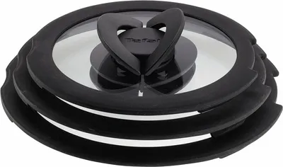 Produktbild von TEFAL Ingenio L9849053 Glasdeckel-Set 16, 18, 20 cm