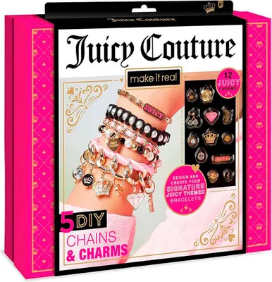 Obrázek produktu pro Make It Real Kreativní sada pro výrobu náramků Juicy Couture Chains & Charms 8+