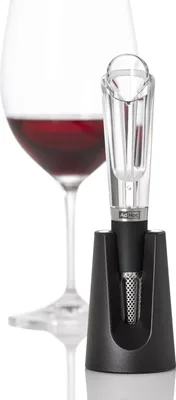 Image de AdHoc VA10 Aérateur de vin et bec verseur Vine, acier inoxydable | acrylique | silicone