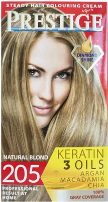 Obrázok produktu pre Vips Prestige permanentná krémová farba na vlasy 205 prírodná blond 115 ml