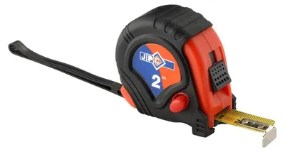 Produktbild von JPC Rollbandmaß 3 m mit automatischem Rückzug, Gürtelclip und ergonomischem Griff