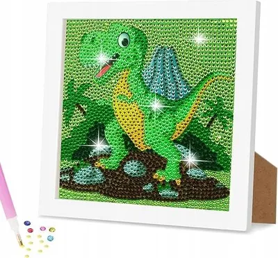 Produktbild von Diamant Malerei Set Kinder DIY Bild Kreativ-Bastelset