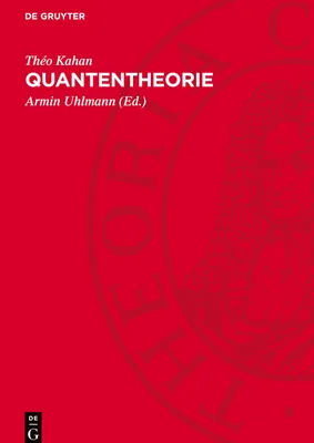 Produktbild von Quantentheorie