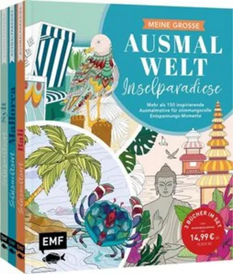 Obrázek produktu pro Meine große Ausmalwelt - Inselparadiese