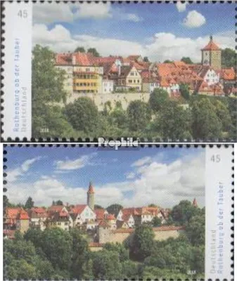 Produktbild von Briefmarken BRD (BR.Deutschland) 2019 Mi 3454-3455 (kompl.Ausg.) postfrisch Deutschlands schönste Panoramen
