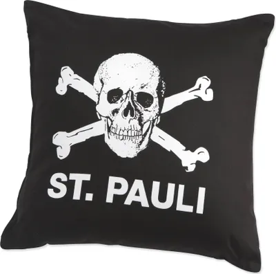 Produktbild von TRADE CON FC St.Pauli Kissen Totenkopf 0