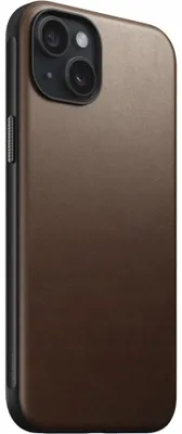 Zdjęcie produktu dla Nomad Rugged Leather Case, Pokrowiec, Apple, iPhone 17 Pro, 16 cm (6.3"), Brązowy