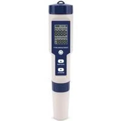Productafbeelding van Famanu waterkwaliteitsmeter 5-in-1 - TDS, EC, pH, zoutgehalte, temperatuur