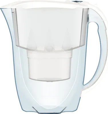 Produktbild von AQUAPHOR Wasserfilter Amethyst weiß inkl. 1 MAXFOR+ Filterkartusche - Komfort-Wasserfilter zur Reduzierung von Kalk, Chlor & weiteren Stoffen
