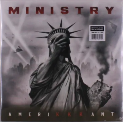 Produktbild von Ministry: AmeriKKKant (Limited Edition) (Grey W/ Black & White Splatter Vinyl) - (LP / A)