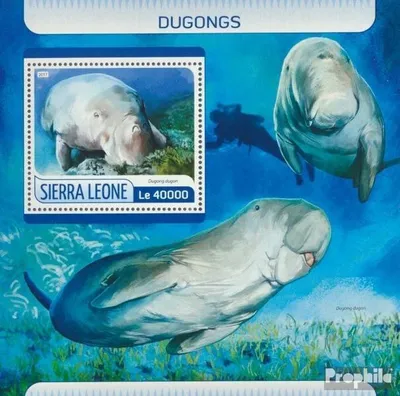 Produktbild von Briefmarken Sierra Leone 2017 Mi Block 1244 (kompl. Ausg.) postfrisch Dugongs
