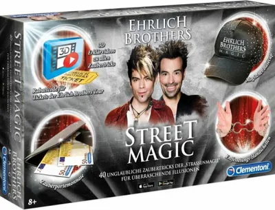 Obrázok produktu pre Clementoni 59299 - Street Magic - Zauberkasten Ehrlich Brothers