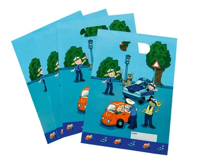 Produktbild von Polizeieinsatz Geschenktüten 8er Set
