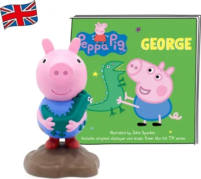 Produktbild von tonies Peppa Pig - George Pig, Spielfigur, (Hörspiel mit Liedern