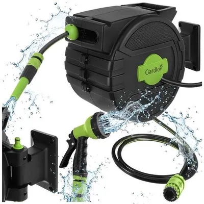 Obrázek produktu pro Automatický naviják na zahradní hadici Gardlov 20 m