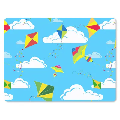 Produktbild von MuchoWow® Mauspad Mousepad Drachen - Sommer - Muster 23x19 cm - Mousepads - Maus Mat - Pad - Mausunterlage - Schreibtischunterlage - Mauspad