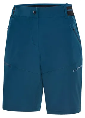 Obrázok produktu pre BLACK CREVICE – Dámske turistické nohavice – Šortky – Outdoorové nohavice | Petrol | Veľkosť 46