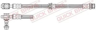 Produktbild von QUICK BRAKE 50.832X Bremsschlauch