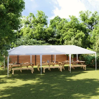 Produktbild von Möbel Partyzelt 4 x 9 m Weiß - Pavillons & Partyzelte &3685