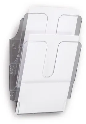 Obrázok produktu pre DURABLE nástenný držiak na brožúry "FLEXIPLUS 2", A4, 2 vrecká