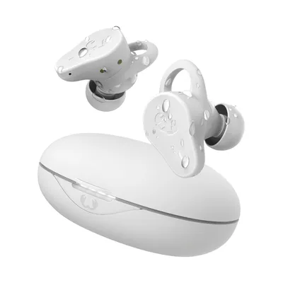 Produktbild von FRESH 'N REBEL Bluetooth®-Ohrhörer "Twins Rush mit Hybrid ANC", TWS Sport, Ice Grey (00226014) In-Ear Kopfhörer