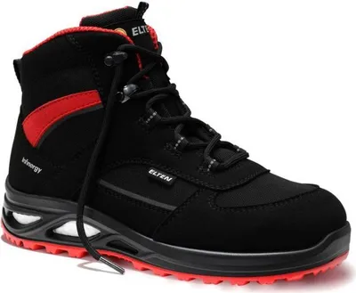 Produktbild von Damen-Sicherheitshalbschuh HANNAH XXTL black-red Mid ESD S3, Gr. 37