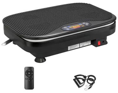 Produktbild von SPORTNOW Vibrationsplatte Rüttelplatte mit 99 Intensitätsstufen 3 Vorprogramm