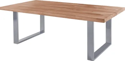 Produktbild von Esstisch Baumkantentisch Kernbuche massiv geölt 180 x 100 cm - TELMA - Die Möbelfundgrube