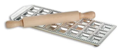 Obrázek produktu pro GSD Classic Ravioli Maker s válečkem na těsto 29x18x3cm