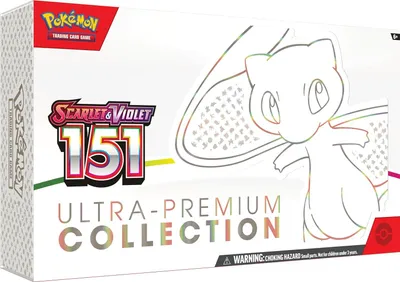 Produktbild von Pokémon TCG: Scarlet &amp; Violet 151 - Mew Ultra Premium Collection