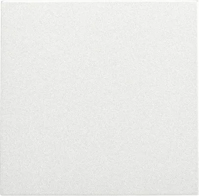 A plain white background with a white product.