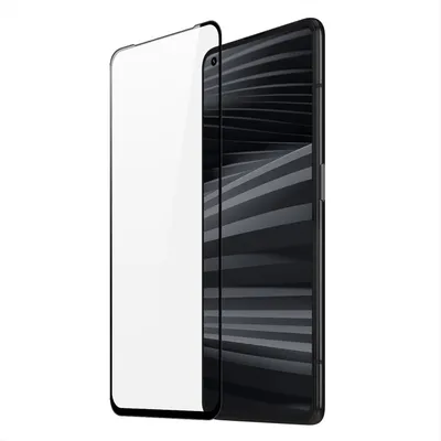 Produktbild von 9D Schutz Glas kompatibel mit Realme GT2 Pro Curved Vollständig Klebend und Abdeckung
