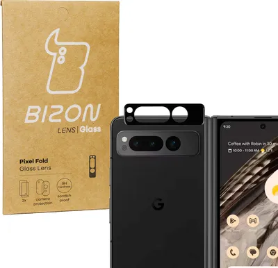 Produktbild von Gehärtetes Glas für die Kamera Bizon Glass Silk Lens für Google Pixel Fold, 2 Stück