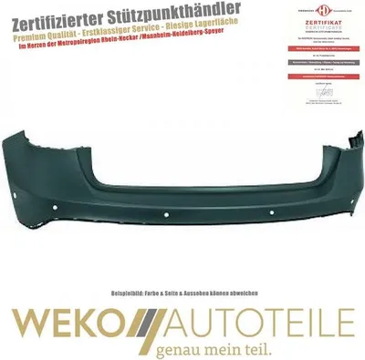 Produktbild von Stoßstange hinten DIEDERICHS 1641056 für MERCEDES-BENZ