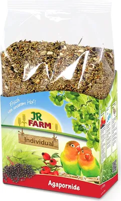 Produktbild von Jr Farm Nierozłączken Spezialfutter 1kg - Ausgewogene Ernährung für Nymphensittiche