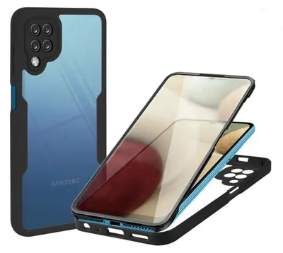 Obrázok produktu pre Techsuit ColorVerse 360 – ochrana obrazovky + puzdro na Samsung Galaxy A12 – čierny