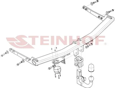 Produktbild von STEINHOF S-351 Anhängerkupplung 2000kg Max für SKODA Octavia IV Combi (NX5) Octavia IV Limousine (NX3)