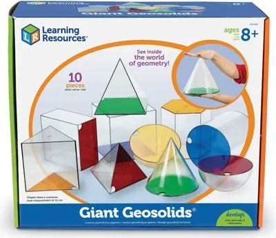 Produktbild von Learning Resources Giant GeoSolids, 8 Jahr(e), Mehrfarbig