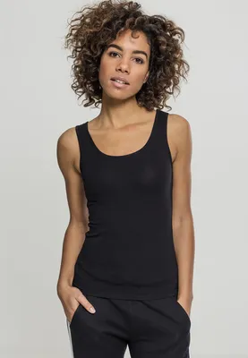 Image de Urban Classics Ladies - Basic Stretch Tank Top 2er Pack 5XL