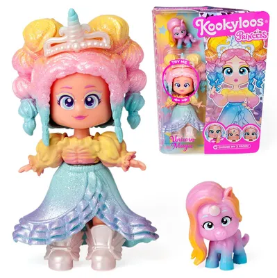 Produktbild von KOOKYLOOS Prinzessinnen-Serie, Unicorn Magic – Sammelpuppe aus der Princess-Seri