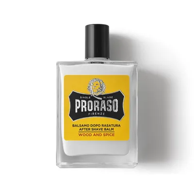 Produktbild von Proraso Wood And Spice After Shave Balm beruhigendes After-Shave-Balsam 100 ml