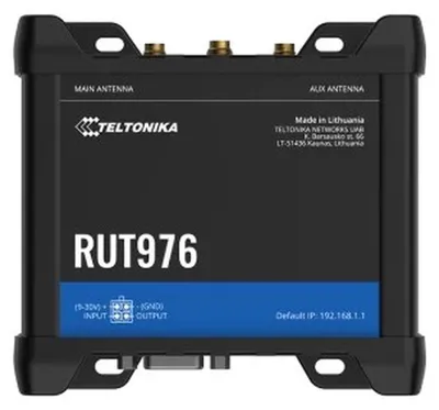Image de Teltonika · Router · RUT976 · Redcap 5G Router (RUT976000000)