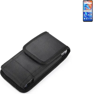 Produktbild von Holster Gürteltasche kompatibel mit UMIDIGI A13S Holster Gürtel Tasche wasserabweisend Handy Hülle Schutz Hülle Outdoor schwarz K-S-Trade