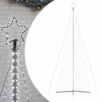 Zdjęcie produktu dla vidaXL Choinka LED 789 diod LED zimna biel 476 cm